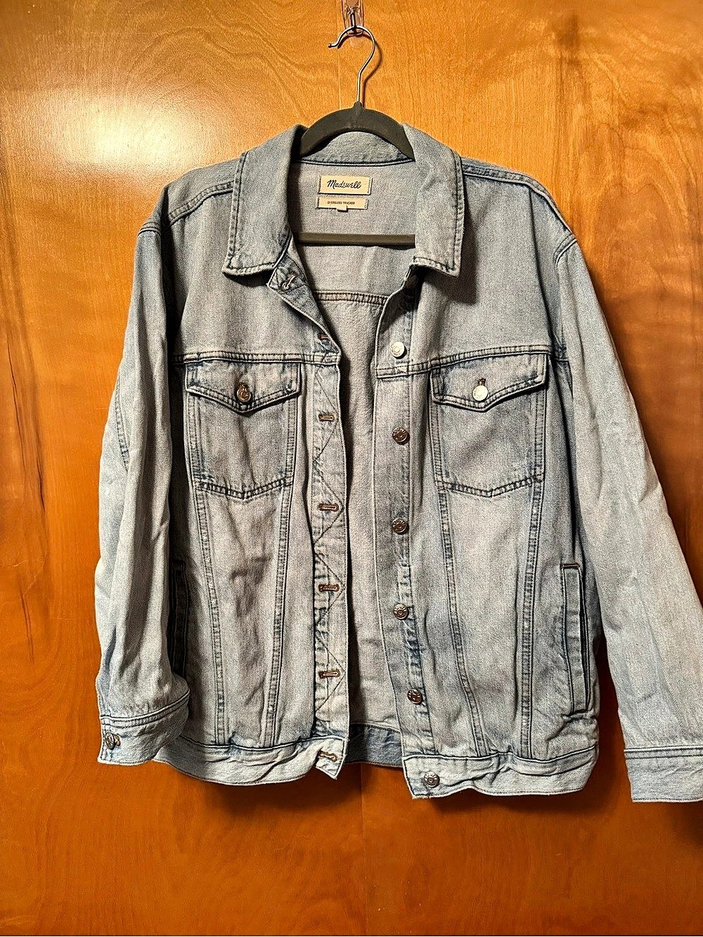 Madewell Oversized Trucker Jean Jacket